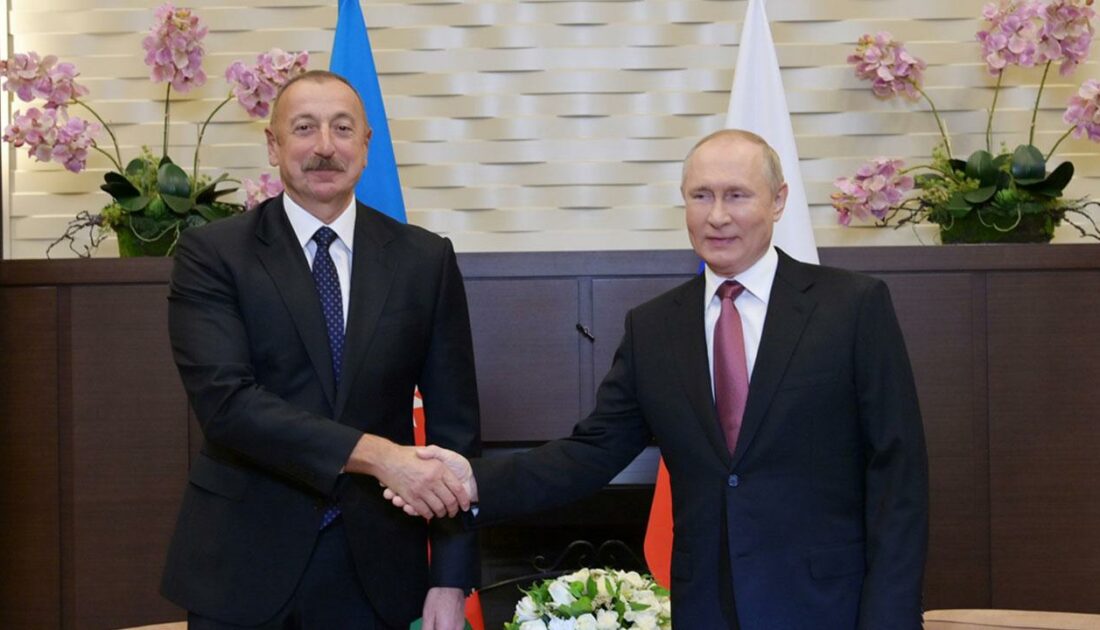 Aliyev’den Putin’e başsağlığı