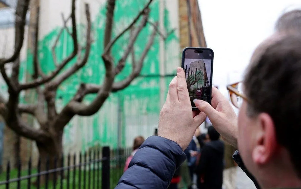 Gizemli sokak sanatçısı Banksy’nin yeni eseri ortaya çıktı