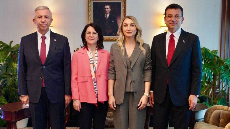 İmamoğlu ile Mansur Yavaş, bir araya geldi
