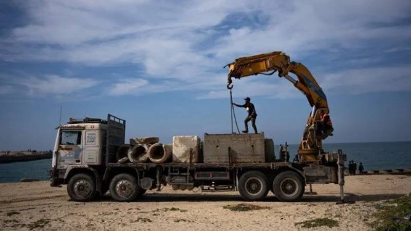 Gazze’deki geçici limanın maliyeti 320 milyon dolar