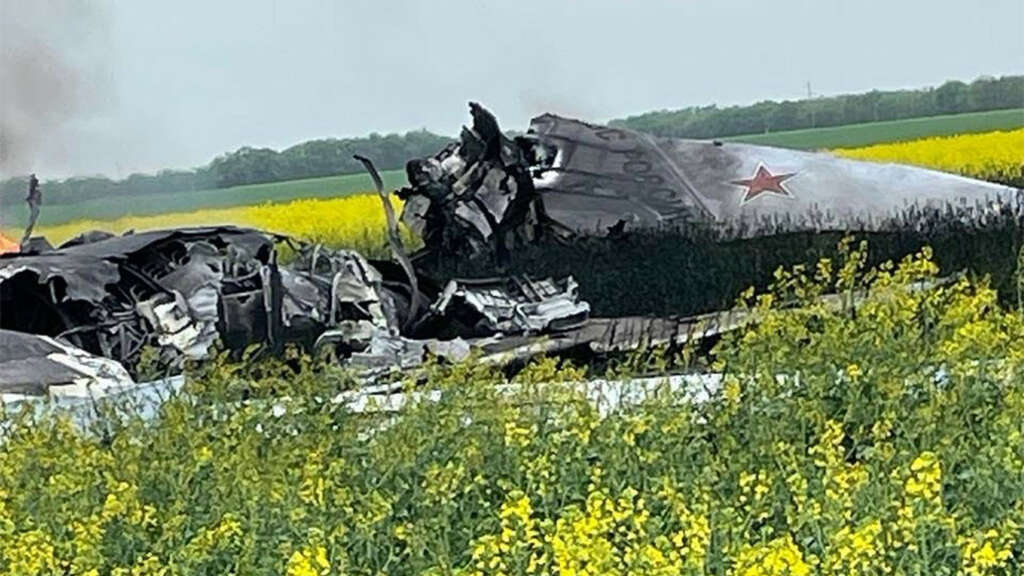 Rusya’da düşen bombardıman uçağında 1 pilot öldü