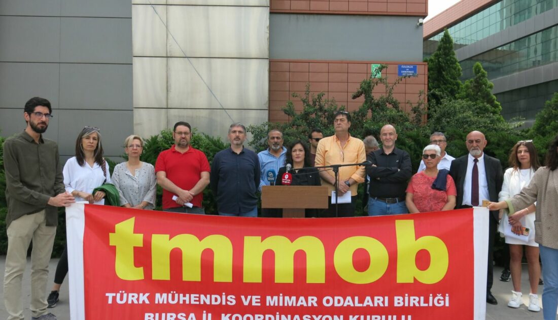 Gezi Davası’nda tutuklananların 2. yılı! TMMOB Bursa İKK Gezi Davası için toplandı
