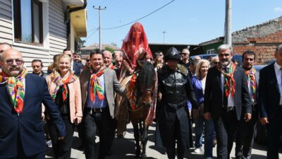 Bin yıllık ‘köy düğünü’ geleneği Osmangazi’de yaşatıldı