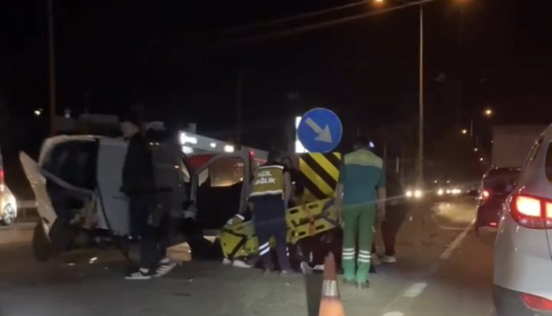 Bursa’da feci kaza: Çok sayıda yaralı var!