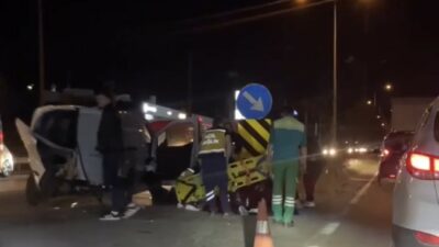 Bursa’da feci kaza: Çok sayıda yaralı var!