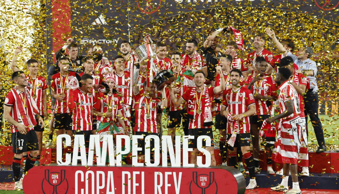 İspanya Kral Kupası’nda şampiyon Athletic Bilbao