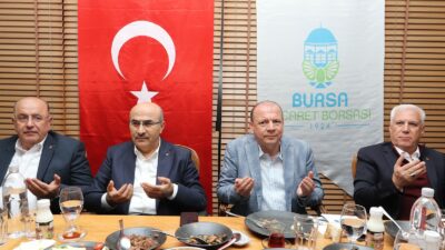 Bursa protokolü, Ticaret Borsası’nın sofrasından buluştu