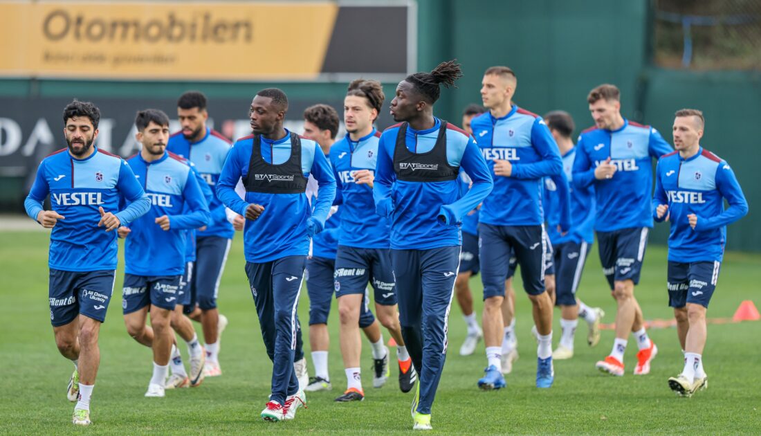 Trabzonspor, Sivasspor maçı hazırlıklarını sürdürdü