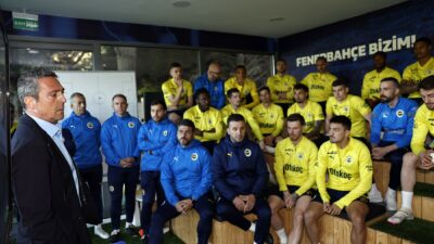 Ali Koç, futbolcular ve teknik heyetle bayramlaştı