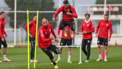 Samsunspor, Beşiktaş maçının hazırlıklarına başladı