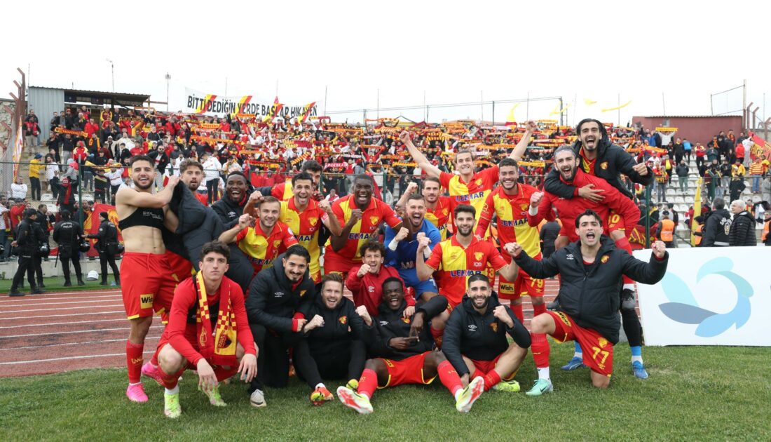 Göztepe deplasmanda lider