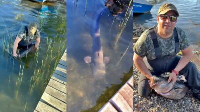 Sapanca Gölü’nde 24 kiloluk yayın yakalandı