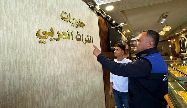 Kilis’te Arapça tabelalar kaldırılıyor