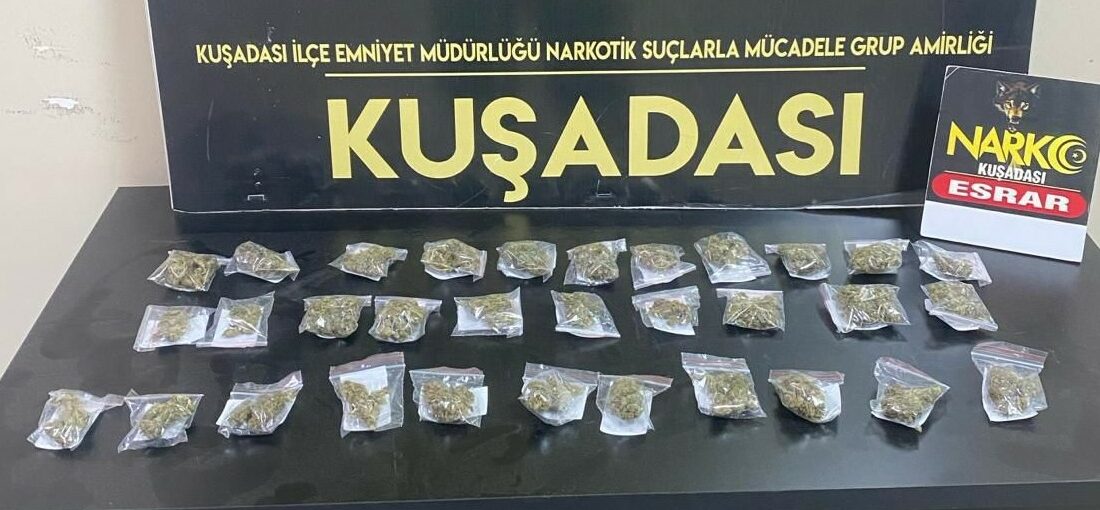 Motosikletli uyuşturucu satıcısı yakalandı