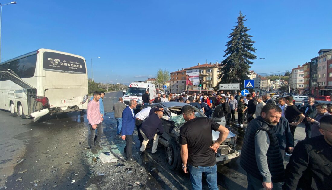 Korkunç kazanın güvenlik kamerası ortaya çıktı