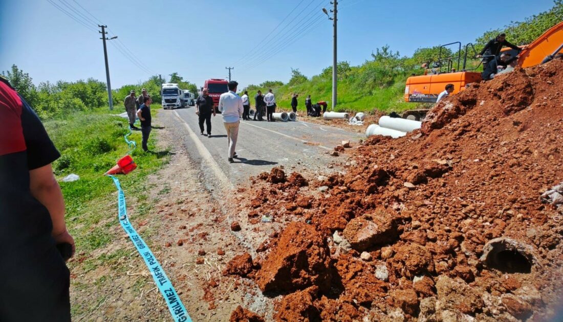 Göçük altında kalan işçi hayatını kaybetti