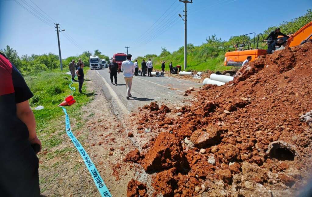 Göçük altında kalan işçi hayatını kaybetti