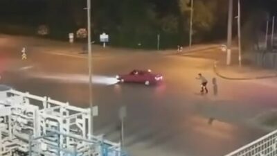 Bursa’da dakikalarca drift atarak vatandaşları rahatsız etti