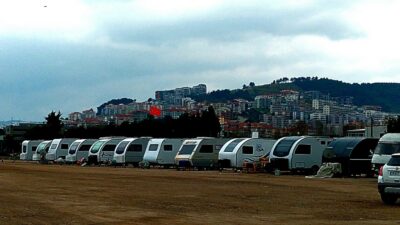 Mudanya 50’den fazla karavana ev sahipliği yapıyor