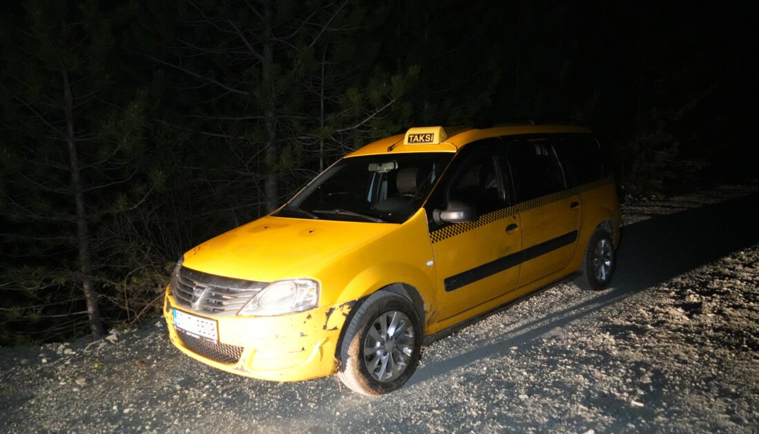Kayıp olarak aranan ticari taksi şoförü, ormanlık alanda ölü bulundu