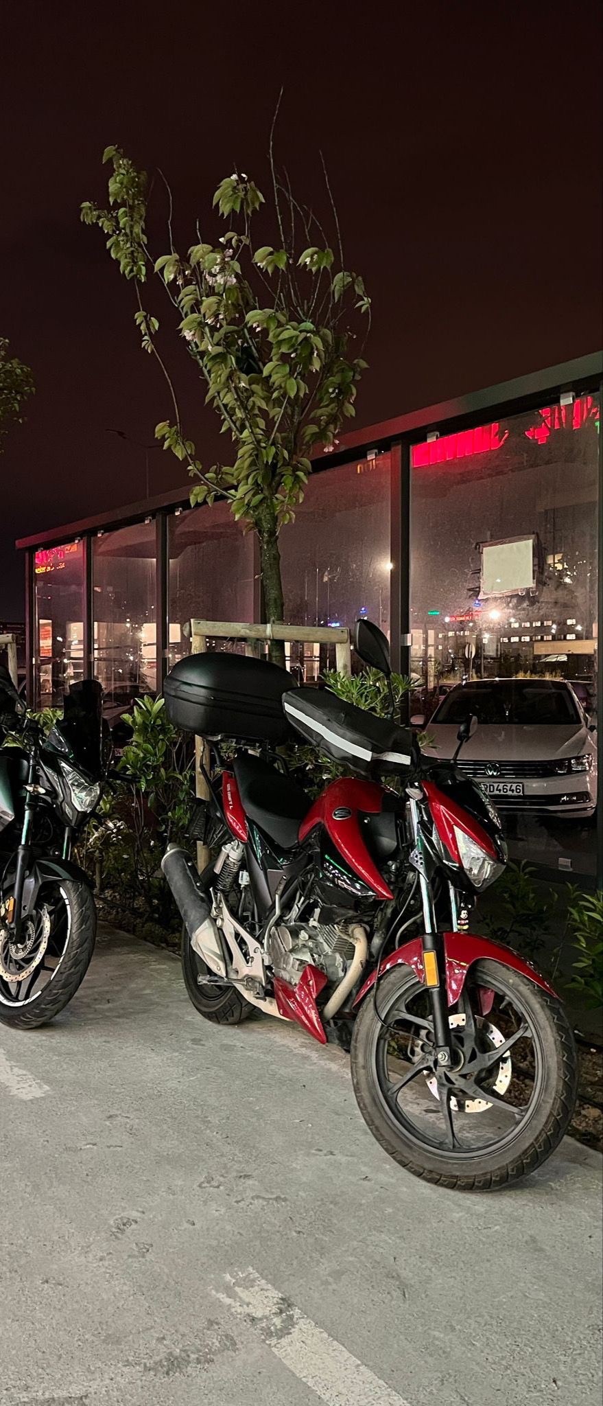 Park halindeki motosikleti çalarak kayıplara karıştı