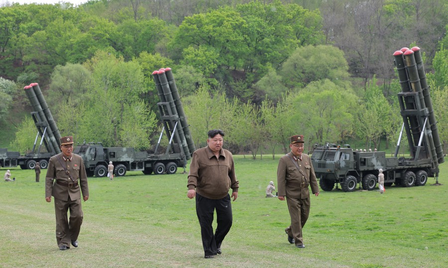 Kuzey Kore’den “nükleer karşı saldırı” tatbikatı