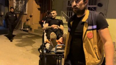 Bursa’da hareketli gece… Polise silah çekti, vurularak yakalandı