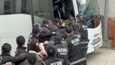 Bursa’da ‘Mahzen-32’ operasyonu! 27 şüphelinin tamamı tutuklandı