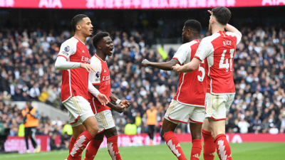 Kuzey Londra derbisinde kazanan Arsenal