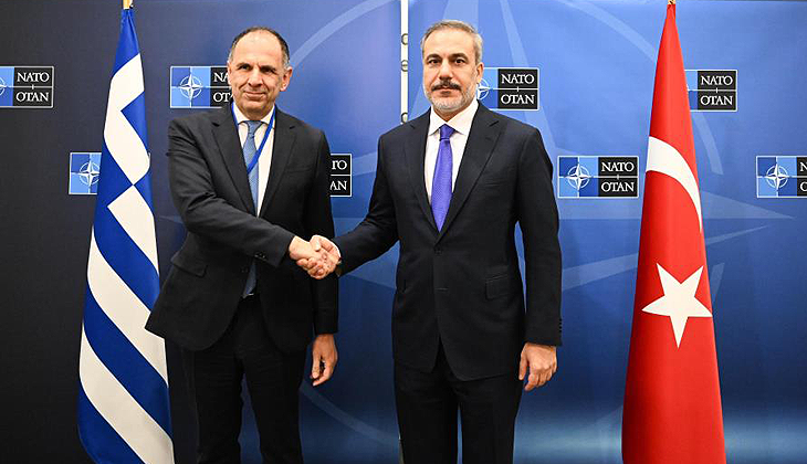 Bakan Fidan, Yunanistan Dışişleri Bakanı ile bir araya geldi