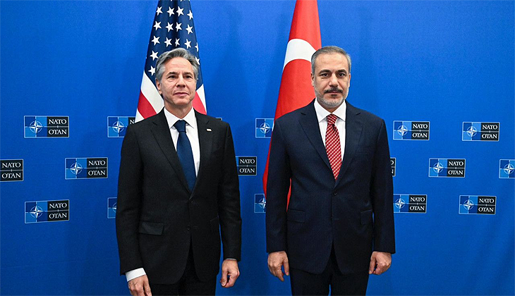 Bakan Fidan, Antony Blinken ile görüştü