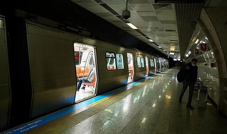 İstanbul’da M2 metro hattında intihar girişimi!