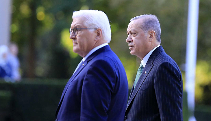 Erdoğan, Steinmeier ile görüşecek