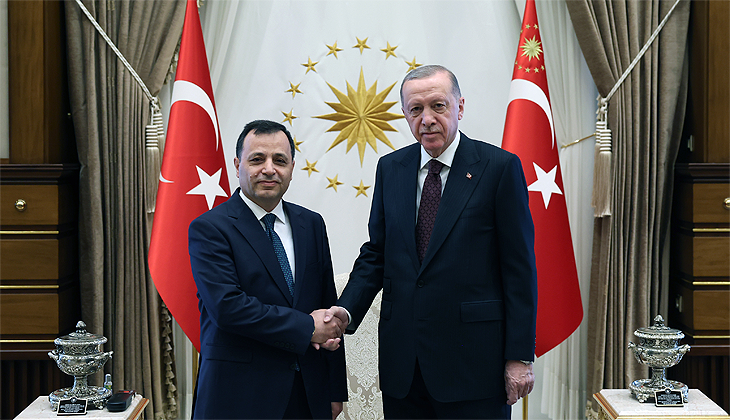 Cumhurbaşkanı Erdoğan, AYM Başkanı ile görüştü