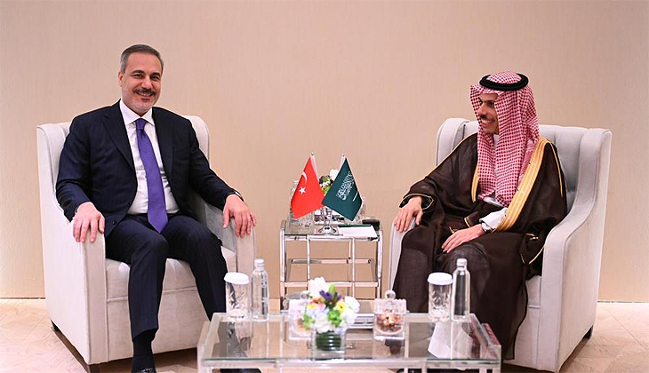 Bakan Fidan, Suudi Arabistan Dışişleri Bakanı ile görüştü