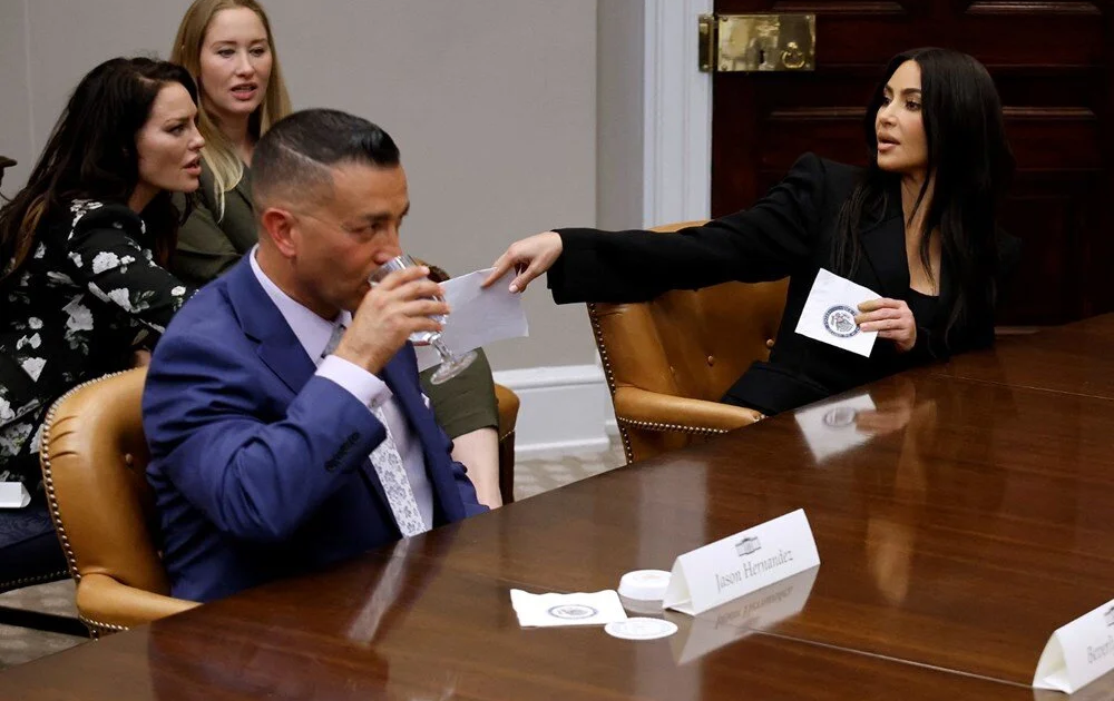 Kim Kardashian Beyaz Saray’da