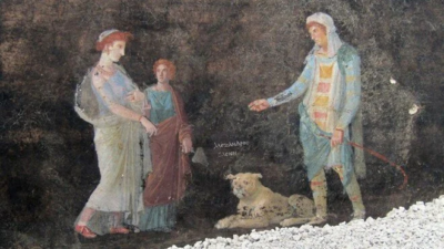 Pompeii’de 2 bin yıllık Truvalı Helen freski bulundu
