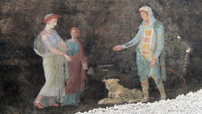 Pompeii’de 2 bin yıllık Truvalı Helen freski bulundu