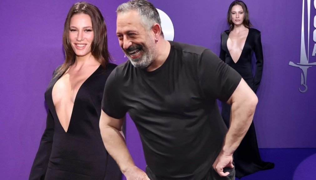 Cem Yılmaz, Serenay Sarıkaya’nın göğüsleriyle dalga geçti