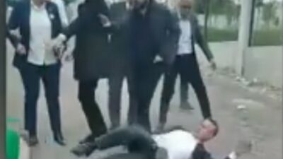 AK Partili meclis üyesi şov yaptı; kendini yerlere atıp beni dövüyorlar diye bağırdı