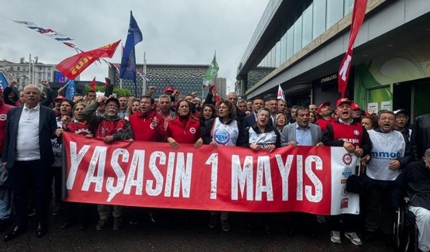 İşçi sendikalarından çağrı: 1 Mayıs sabahı, karanfillerimiz, ve AYM kararı ile Taksim’e yürüyeceğiz