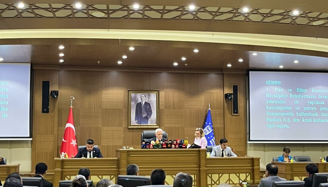 Bursa Büyükşehir Belediye Meclisi’nde 2. birleşim toplantısı