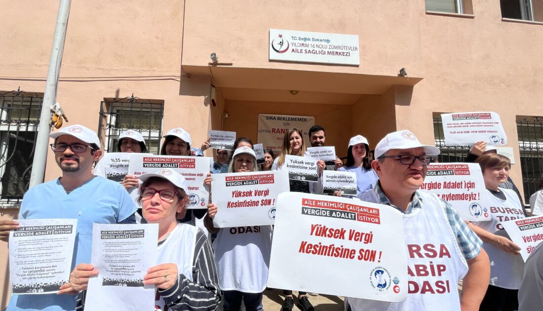 Türk Tabipler Birliği Bursa: Vergide adalet olmadan gelirde adalet olmaz