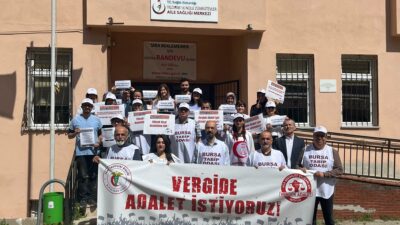 Türk Tabipler Birliği Bursa ‘Vergide Adalet İstiyoruz’