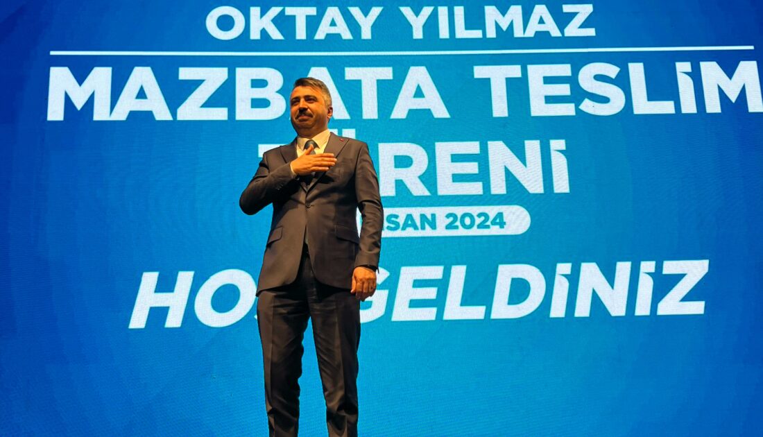 Başkan Yılmaz’ın mazbata töreninde gerginlik!