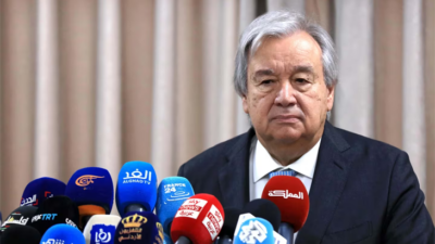 Guterres: Ortadoğu bir uçurumun kenarında