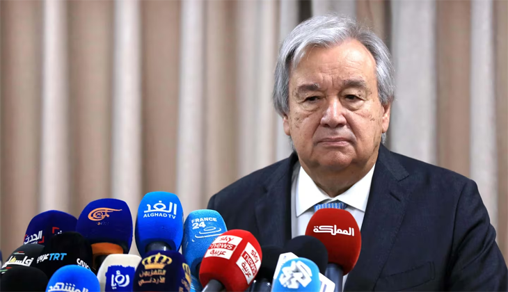 Guterres: Refah’a saldırı siyasi felaket ve insani bir kabus olacak