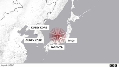 Japonya’da 6 büyüklüğünde deprem