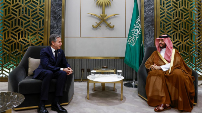 Blinken, Suudi Arabistan Veliaht Prensi Salman ile görüştü