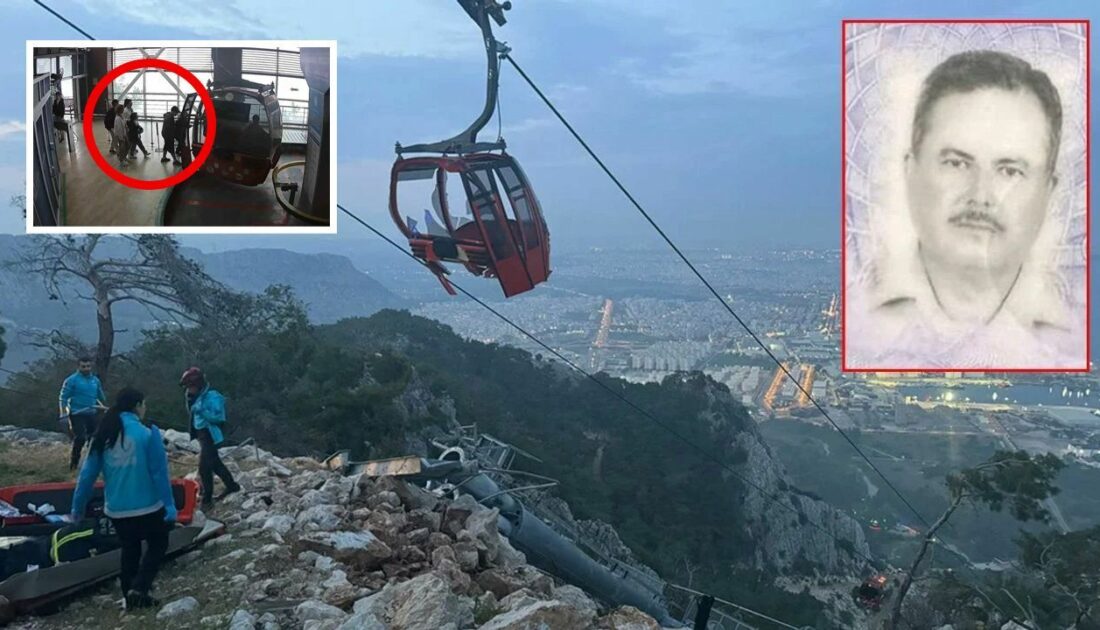 Teleferik kazasında kahreden görüntüler: Facia adım adım gelmiş